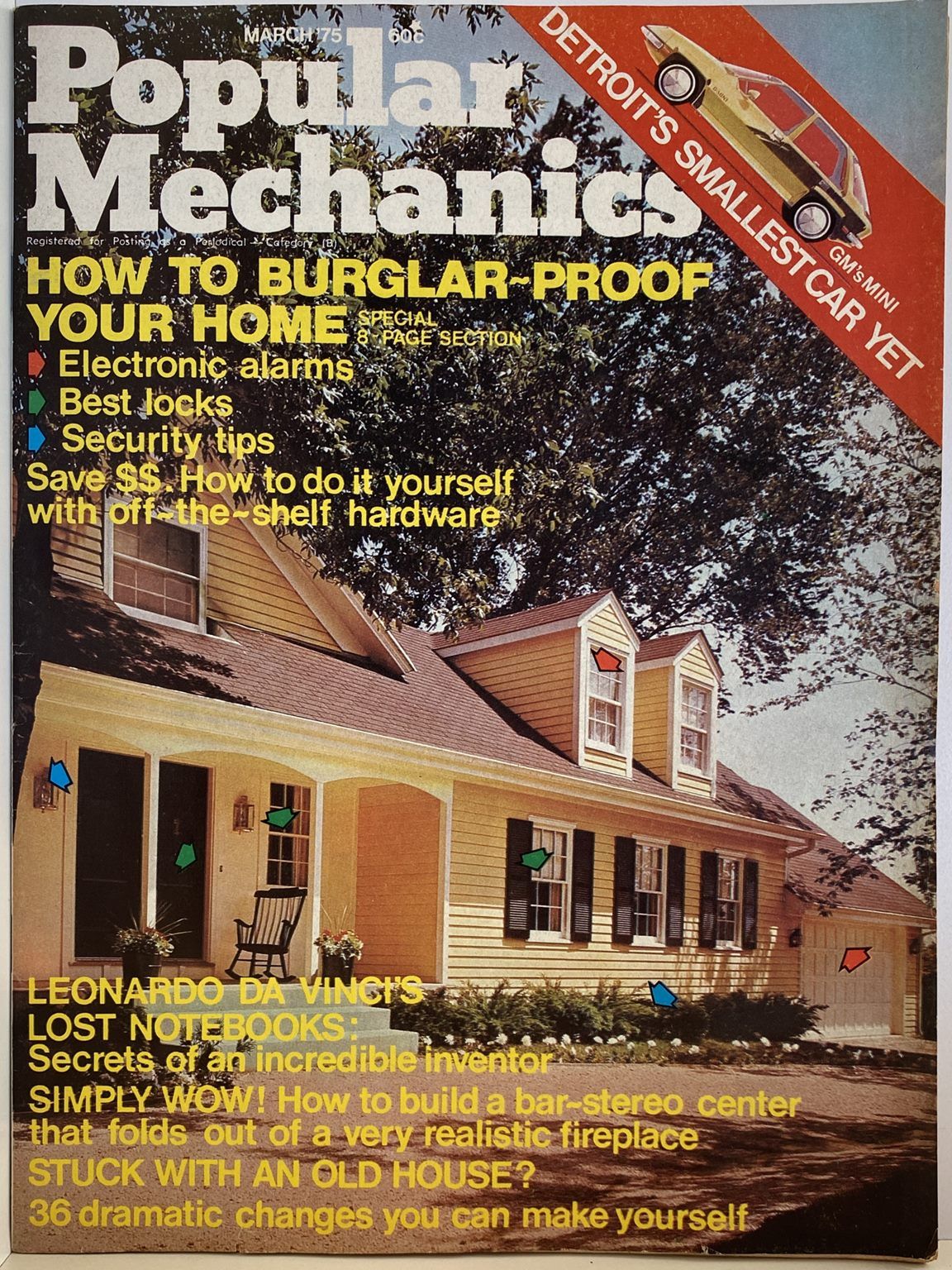 VINTAGE MAGAZINE: Popular Mechanics - Vol. 143, No. 1 - March 1975