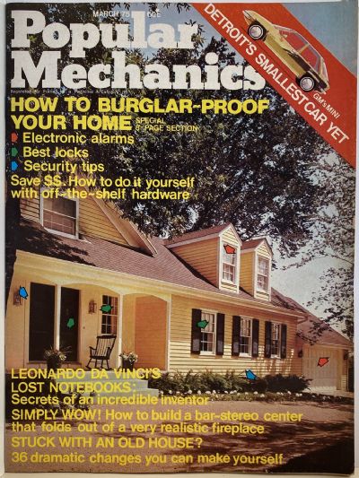 VINTAGE MAGAZINE: Popular Mechanics - Vol. 143, No. 1 - March 1975 