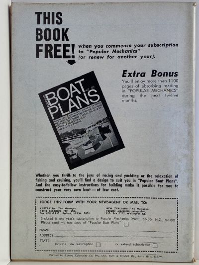 VINTAGE MAGAZINE: Popular Mechanics - Vol. 138, No. 2 - October 1972