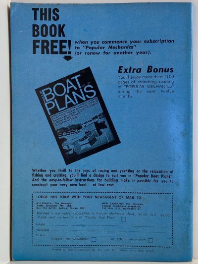 VINTAGE MAGAZINE: Popular Mechanics - Vol. 138, No. 1 - September 1972