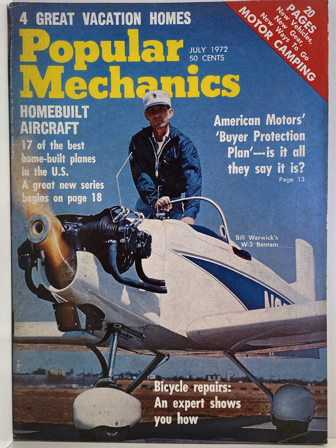 VINTAGE MAGAZINE: Popular Mechanics - Vol. 137, No. 5 - July 1972
