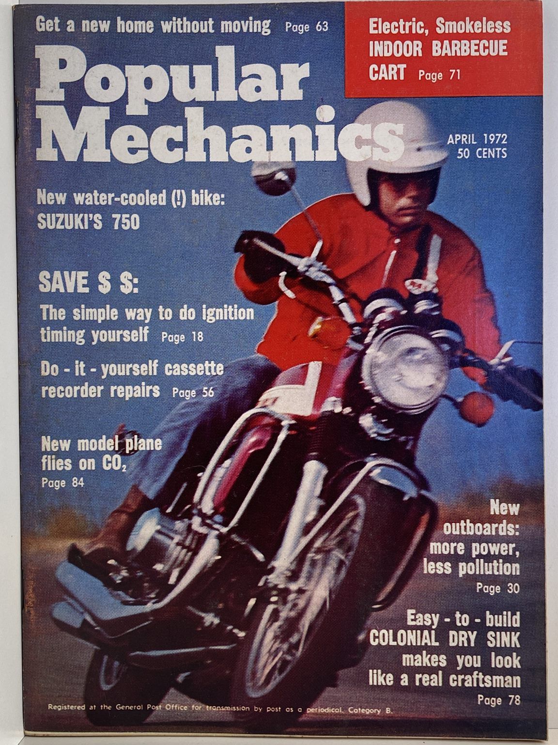 VINTAGE MAGAZINE: Popular Mechanics - Vol. 137, No. 2 - April 1972
