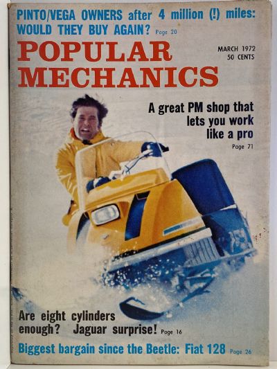 VINTAGE MAGAZINE: Popular Mechanics - Vol. 137, No. 1 - March 1972 