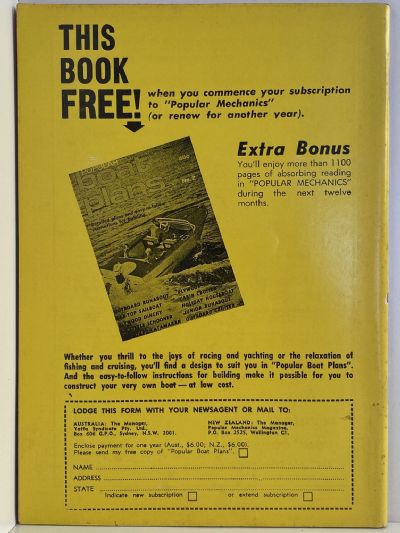 VINTAGE MAGAZINE: Popular Mechanics - Vol. 137, No. 1 - March 1972