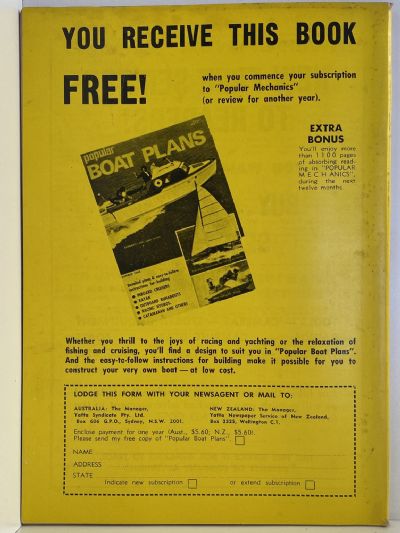 VINTAGE MAGAZINE: Popular Mechanics - Vol. 135, No. 2 - April 1971