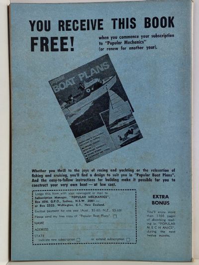 VINTAGE MAGAZINE: Popular Mechanics - Vol. 134, No. 1 - September 1970