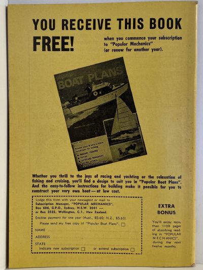 VINTAGE MAGAZINE: Popular Mechanics - Vol. 132, No. 6 - February 1970