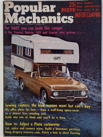 VINTAGE MAGAZINE: Popular Mechanics - Vol. 139, No. 3 - May 1973 