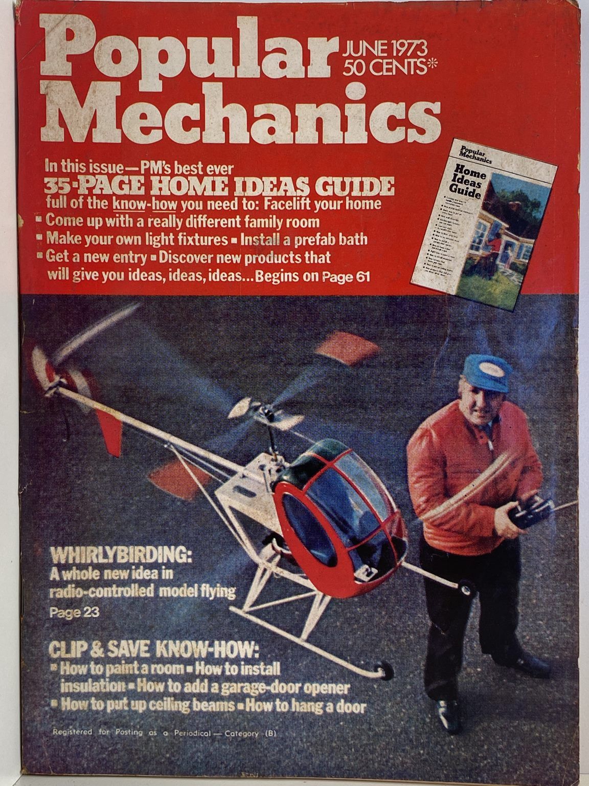 VINTAGE MAGAZINE: Popular Mechanics - Vol. 139, No. 4 - June 1973