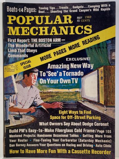 VINTAGE MAGAZINE: Popular Mechanics - Vol. 131, No. 3 - May 1969 