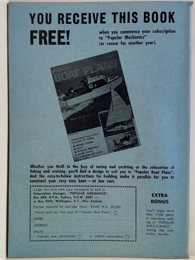 VINTAGE MAGAZINE: Popular Mechanics - Vol. 132, No. 3 - November 1969