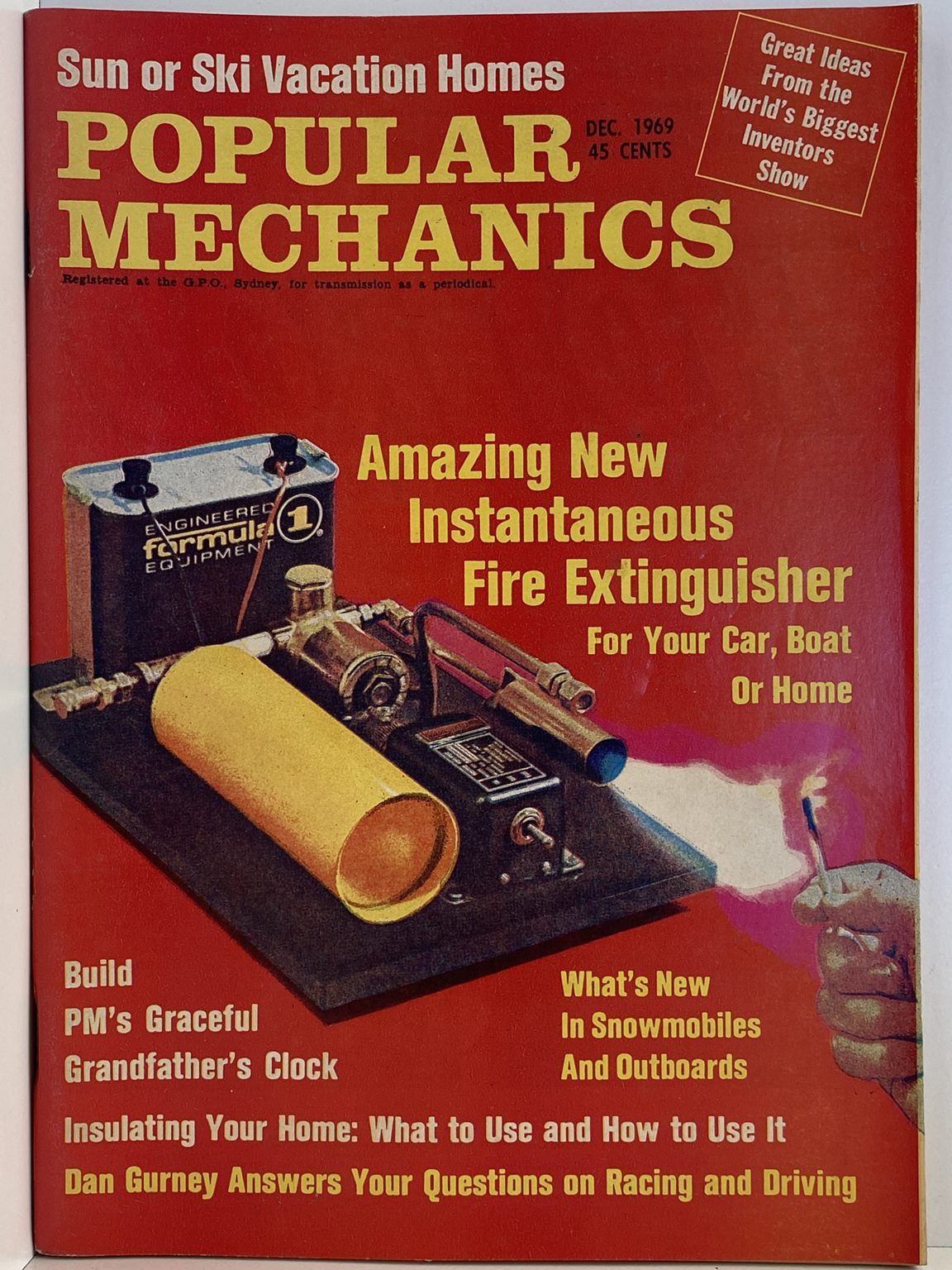 VINTAGE MAGAZINE: Popular Mechanics - Vol. 132, No. 4 - December 1969