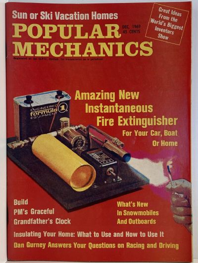 VINTAGE MAGAZINE: Popular Mechanics - Vol. 132, No. 4 - December 1969 