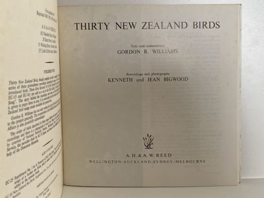 30 NEW ZEALAND BIRDS
