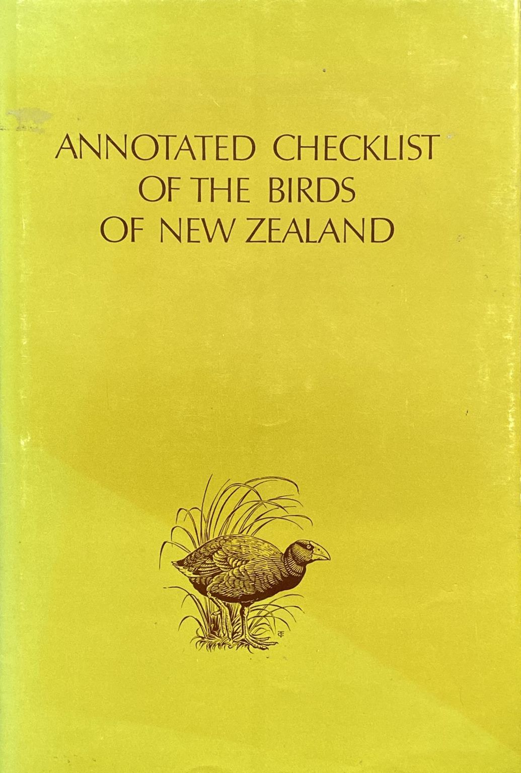 ANNOTATED CHECKLIST OF THE BIRDS OF NEW ZEALAND