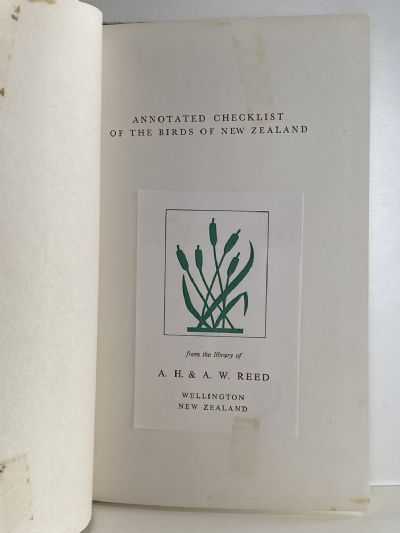 ANNOTATED CHECKLIST OF THE BIRDS OF NEW ZEALAND