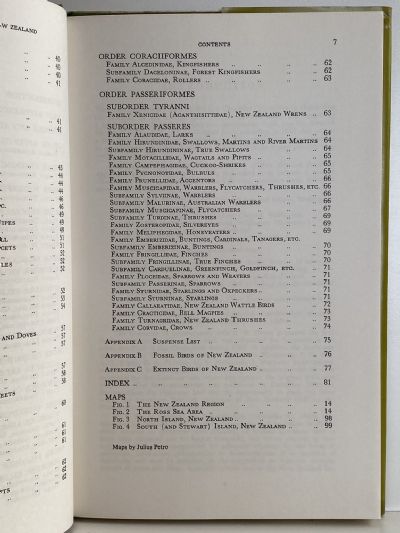 ANNOTATED CHECKLIST OF THE BIRDS OF NEW ZEALAND