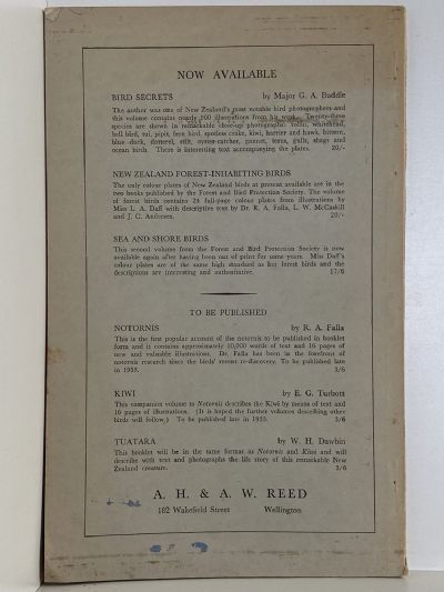 CHECKLIST OF NEW ZEALAND BIRDS
