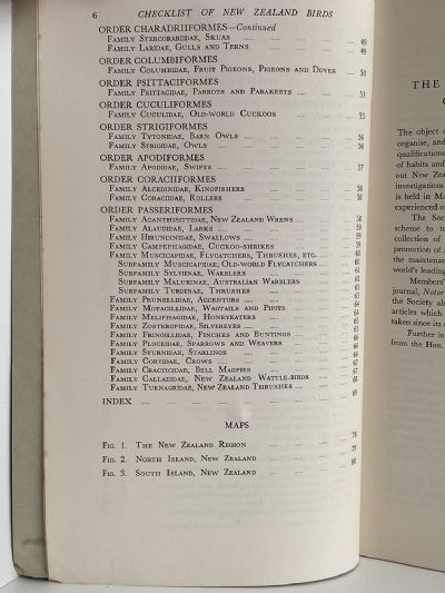 CHECKLIST OF NEW ZEALAND BIRDS