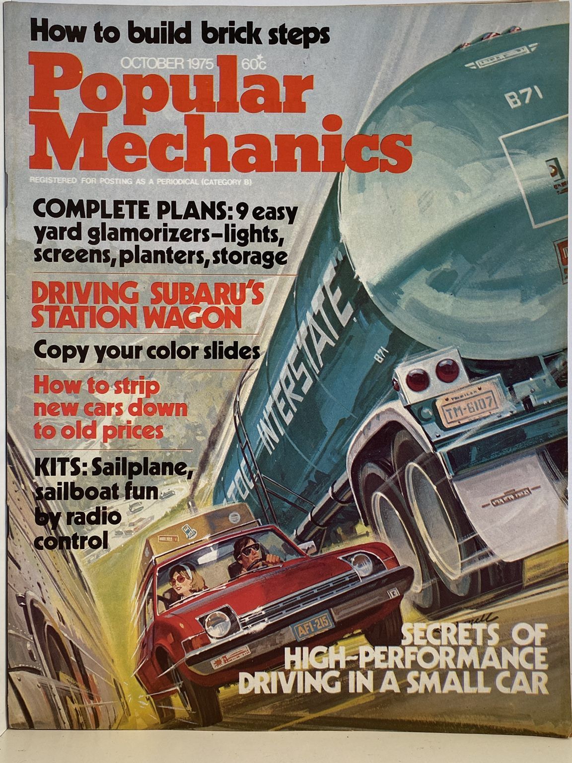 VINTAGE MAGAZINE: Popular Mechanics - Vol. 144, No. 2 - October 1975