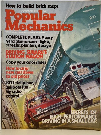 VINTAGE MAGAZINE: Popular Mechanics - Vol. 144, No. 2 - October 1975 