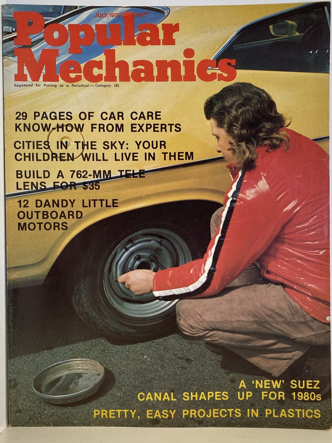 VINTAGE MAGAZINE: Popular Mechanics - Vol. 143, No. 5 - July 1975