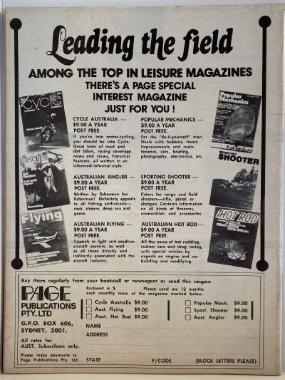 VINTAGE MAGAZINE: Popular Mechanics - Vol. 143, No. 5 - July 1975