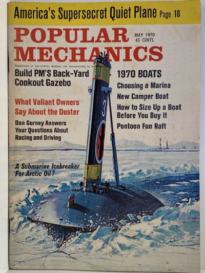VINTAGE MAGAZINE: Popular Mechanics - Vol. 133, No. 3 - May 1970 
