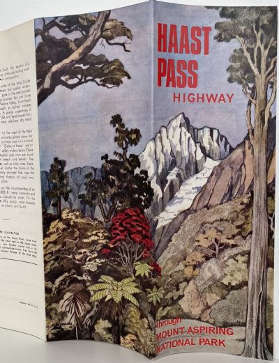 HAAST PASS HIGHWAY through Mount Aspiring National Park 