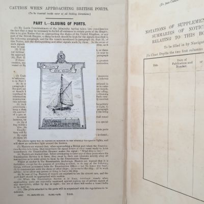 Pacific Islands Pilot Vol III (Eastern Groups) Fifth Edition 1920