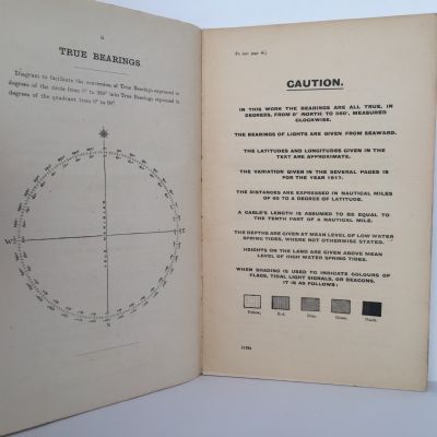 Pacific Islands Pilot Vol III (Eastern Groups) Fifth Edition 1920