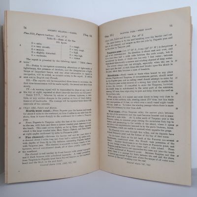 Pacific Islands Pilot Vol III (Eastern Groups) Fifth Edition 1920