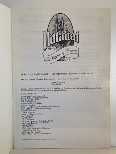 HATAITAI: A Collection of Memories