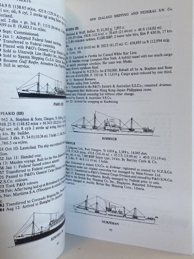 MERCHANT FLEETS 7: New Zealand Shipping & Federal S.N Co.