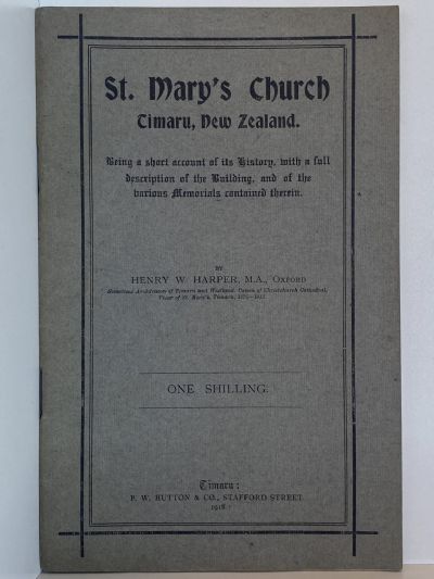 ST. MARY'S CHURCH: Timaru, New Zealand