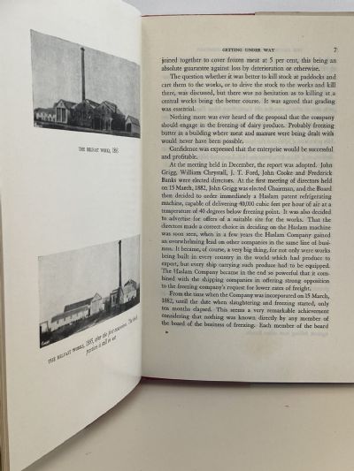 A HISTORY OF THE CANTERBURY FROZEN MEAT COMPANY LIMITED 1882-1957