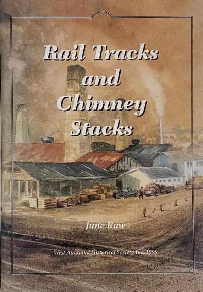 RAIL TRACKS AND CHIMNEY STACKS 