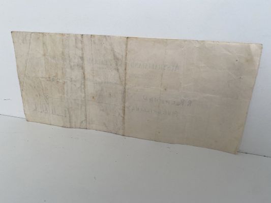 OLD BANKING MEMORABILIA: Bank cheque issued by ANZ Bank, Dunedin 1951