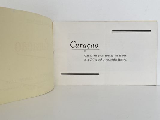 MARITIME MEMORABILIA: Visit to Curacao, Dutch West Indies - Tourist information