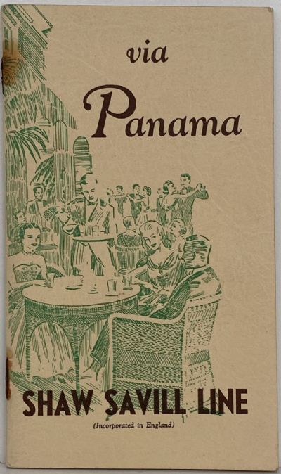 MARITIME MEMORABILIA: Shaw Savill line - Tourist information for visiting Panama 