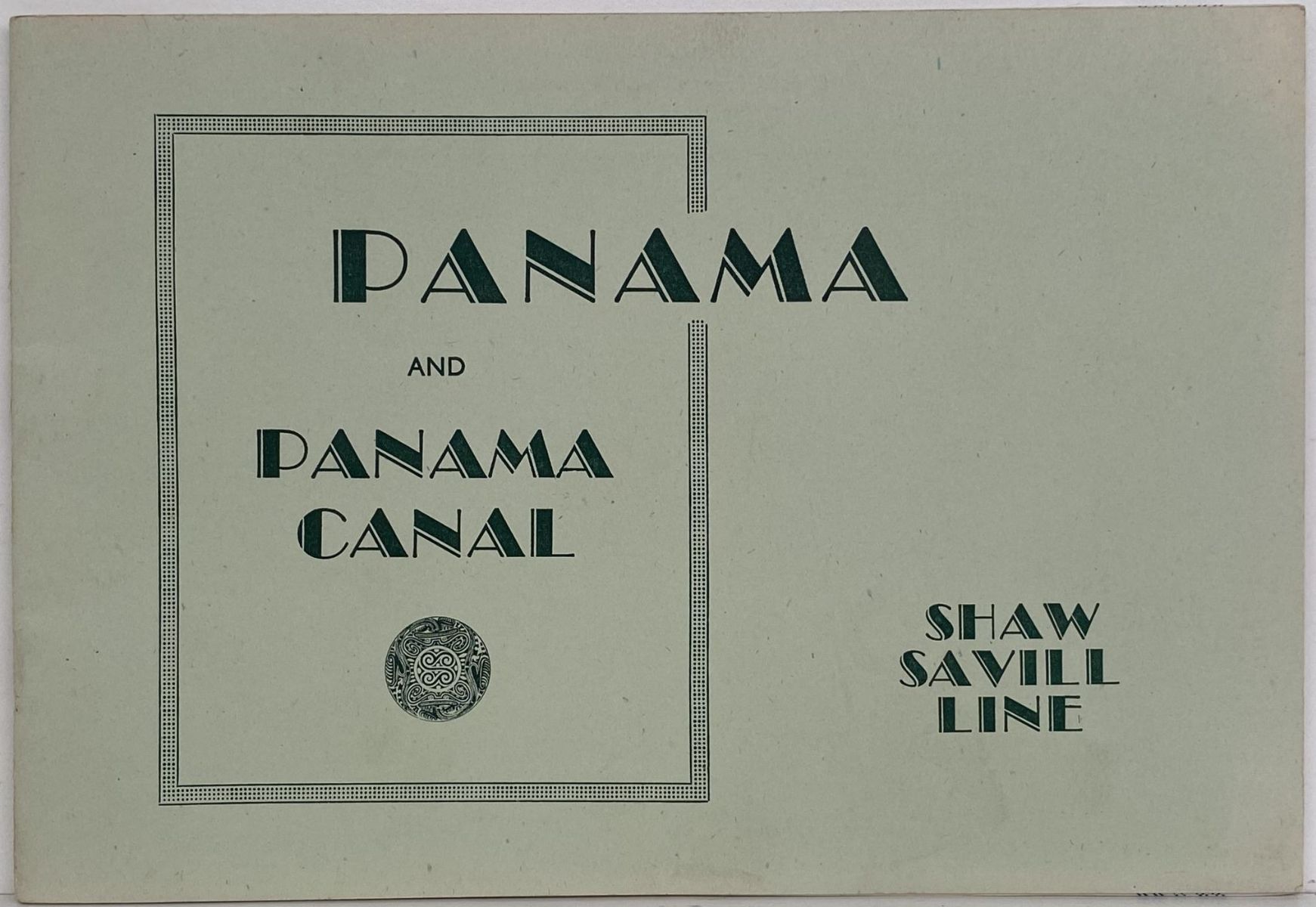 MARITIME MEMORABILIA: Panama and Panama Canal - Tourist information booklet