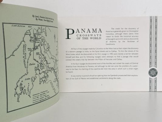 MARITIME MEMORABILIA: Panama and Panama Canal - Tourist information booklet