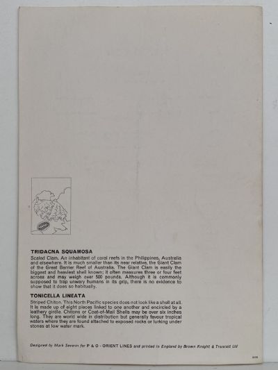 MARITIME MEMORABILIA: P&O Orient Lines - S.S. Orion - Dinner Menu 7th May 1962