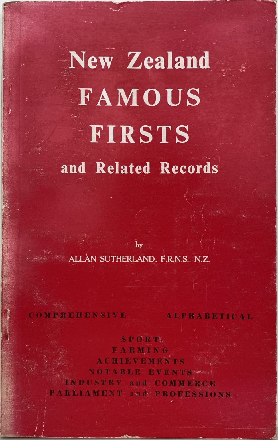 New Zealand Famous Firsts and Related Records