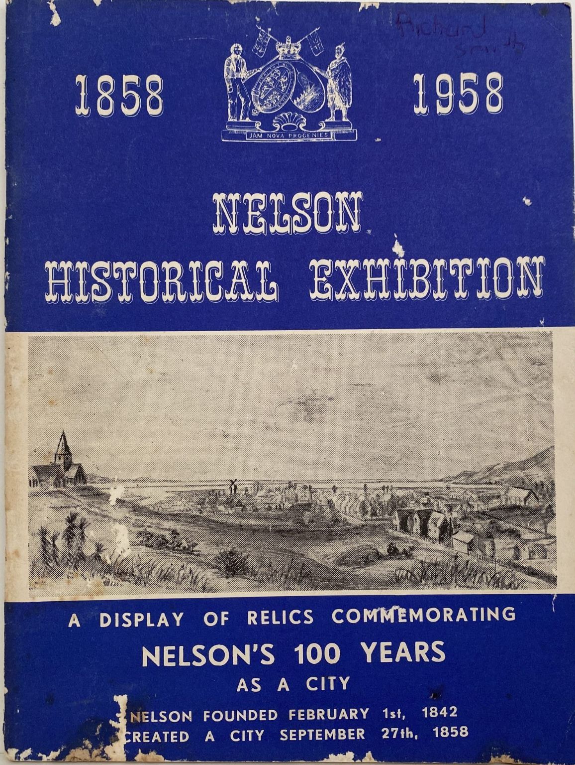 NELSON HISTORICAL EXIBITION 1858 - 1958