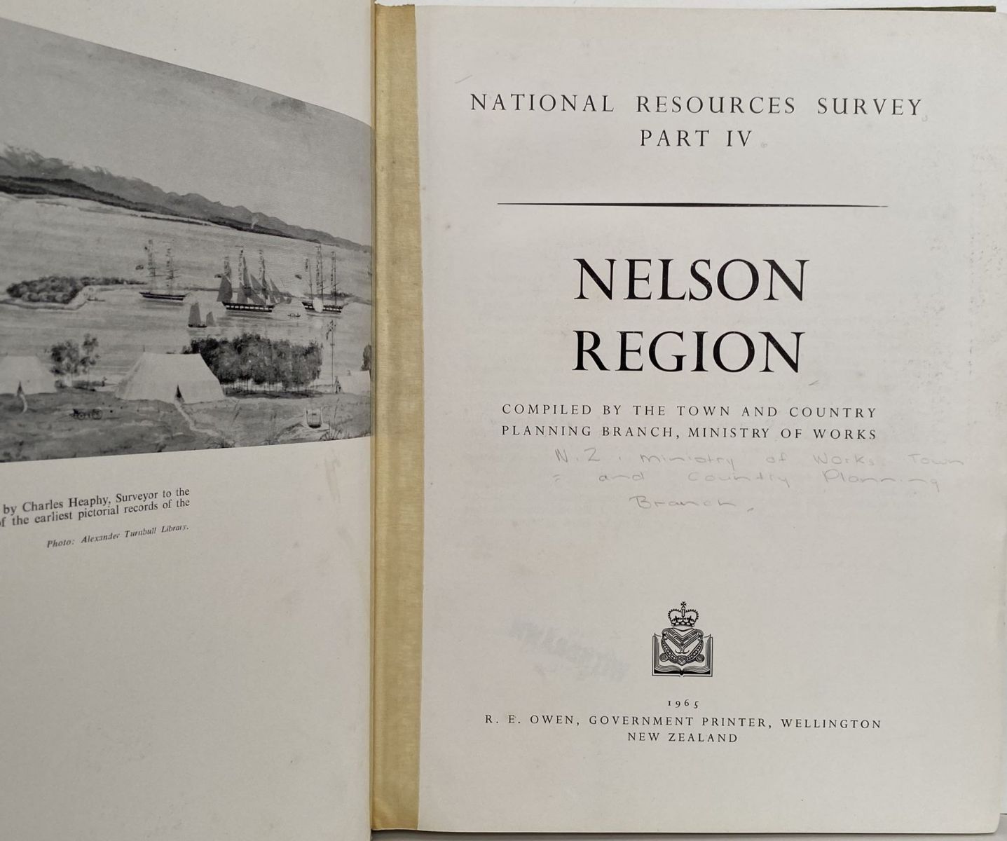 NATIONAL RESOURCES SURVEY; Part IV - Nelson Region