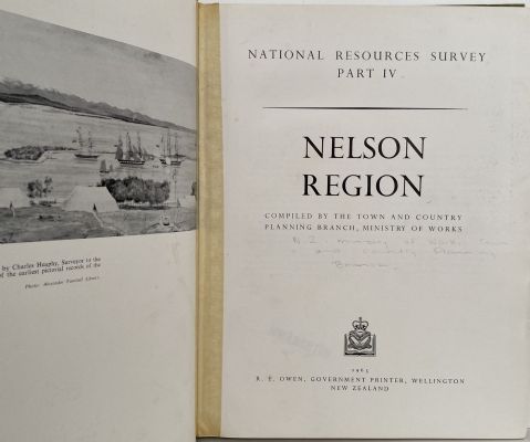NATIONAL RESOURCES SURVEY; Part IV - Nelson Region 