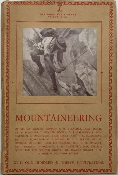 MOUNTAINEERING: The Lonsdale Library VOL 18 