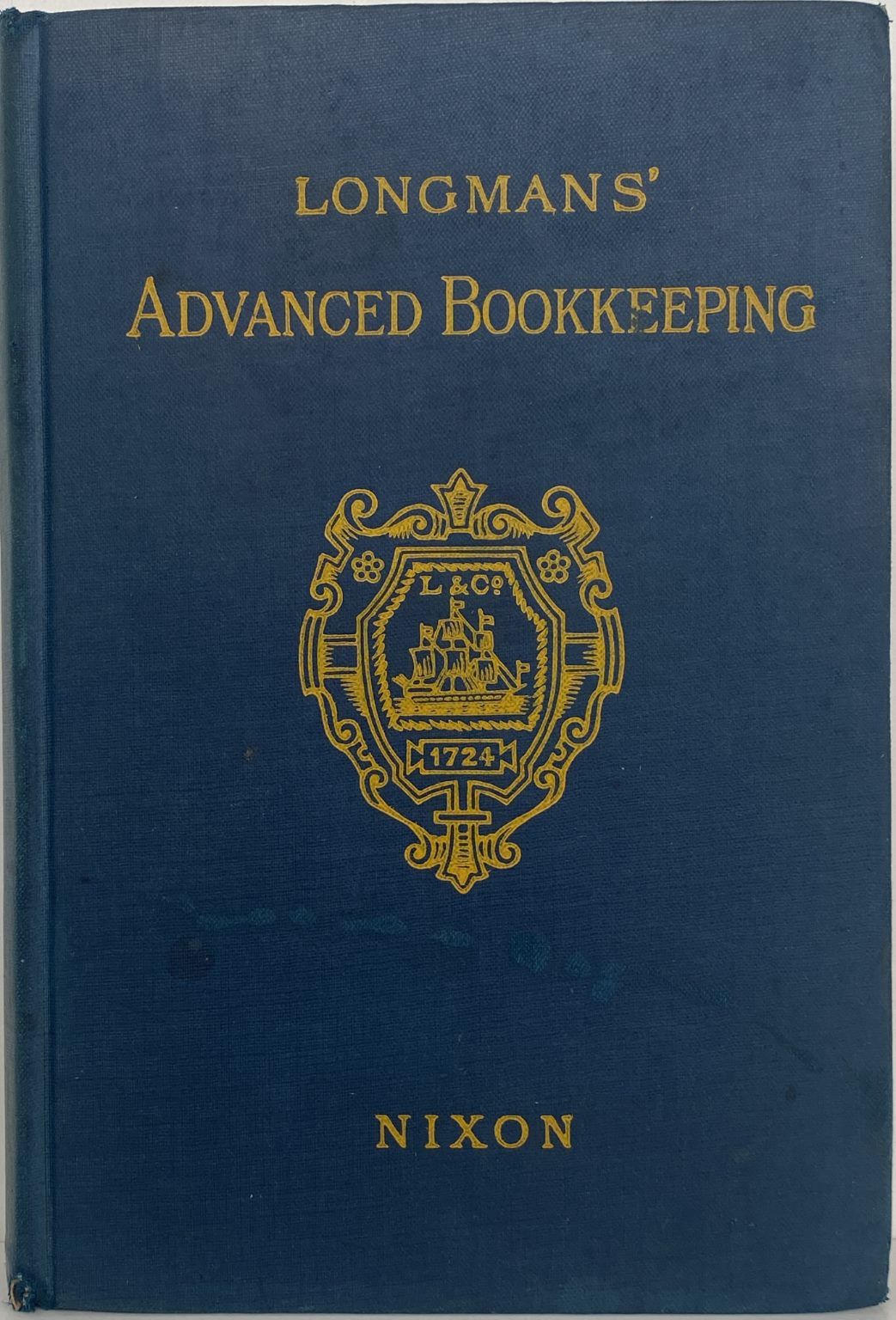 LONGMANS' ADVANCED BOOKKEEPING