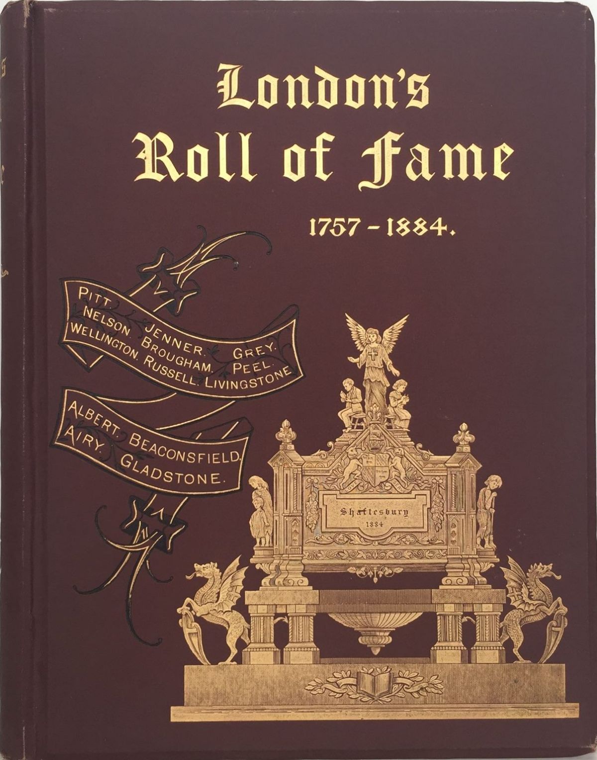 London's Roll of Fame 1757-1884